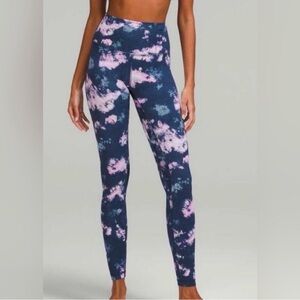 Lululemon Athletica Tie-Dye Align Leggings